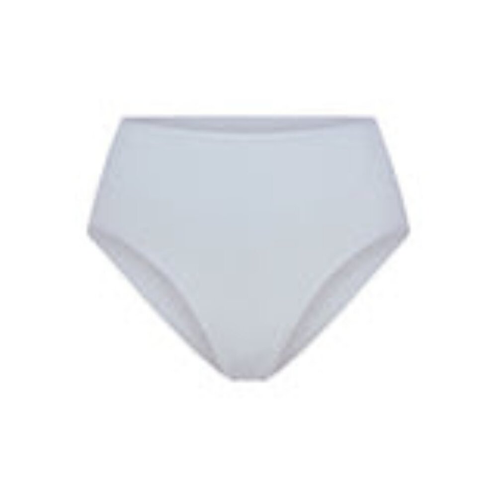 NWOT Skims Cotton Jersey Full Brief Underwear in zen blue